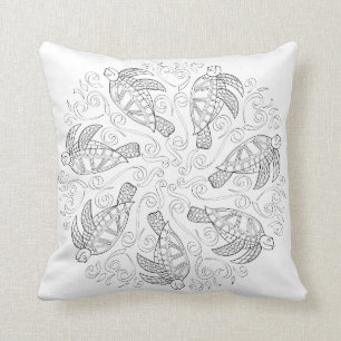 OrnaMENTALs #0026 Zee Schroefplash Kleur Uw Eigen Kussen
