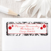  Ornamenten & Cherubs Adreslabel Etiket (Insitu)