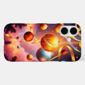 ornamenten en surrealistische wervelende linten Case-Mate iPhone case (Achterkant (horizontaal))
