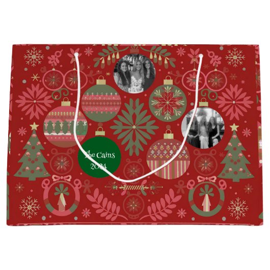 Ornamenten-gift Groot Cadeauzakje (Voorkant)