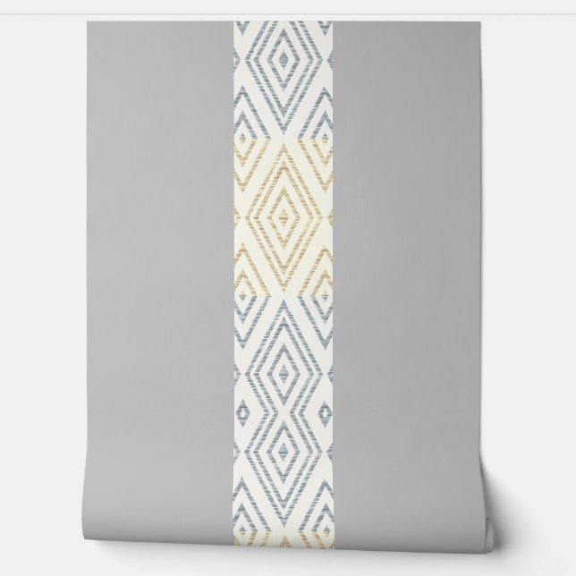 Ornamenten goudpatroon behang (Afrollen)