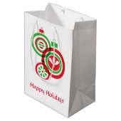 Ornamenten op cadeautas (Voorkant Gekanteld)