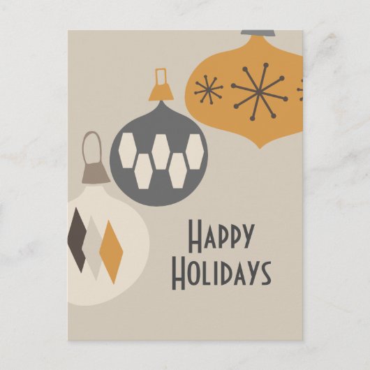 Ornamenten Prettige feestdagen (Voorkant)