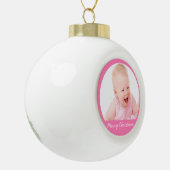 Ornamenten voor kerstbal met Baby (Links)