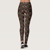 Ornamenten voor kerstLeggings - Aangepaste kleure Leggings (Achterkant)