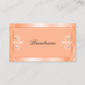 Ornamenten voor mousserende diamanten Visitekaartje (Voorkant)