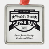 Ornamenten voor persoonlijk uitgereikte beste vade (Voorkant)