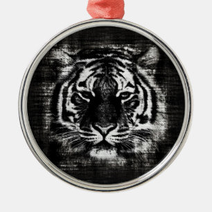 Ornamenten voor zwarte en witte tijger