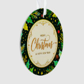 Ornamento acrílico Natal (devant)