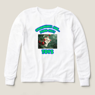 Ornaments Are Purr-fect Toys Kids’ Cat Christmas