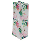 ornaments wijn cadeautas (Achterkant Gekanteld)