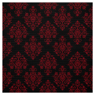 Ornat Baroque noir tissu damassé motif