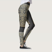 Ornat Black & Gold Leggings baroques (Droite)