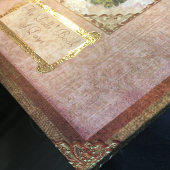 Ornate Antique Doll Collector's Foil Journal