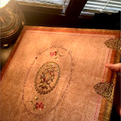 Ornate Antique Doll Collector's Foil Journal