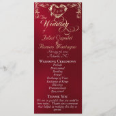 Ornate Border & Heart - Red Programma (Voorkant)