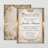Ornate Fairytale Storybook Baby shower Invitation (Devant / Derrière)