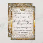 Ornate Fairytale Storybook Faire-part de mariage (Devant / Derrière)