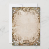 Ornate Fairytale Storybook Faire-part de mariage (Dos)