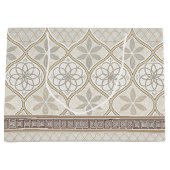 Ornate Geometric Floral Tile Pattern (2) Groot Cadeauzakje (Voorkant)