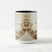 Ornate Gold Flourish Mug (Centre)