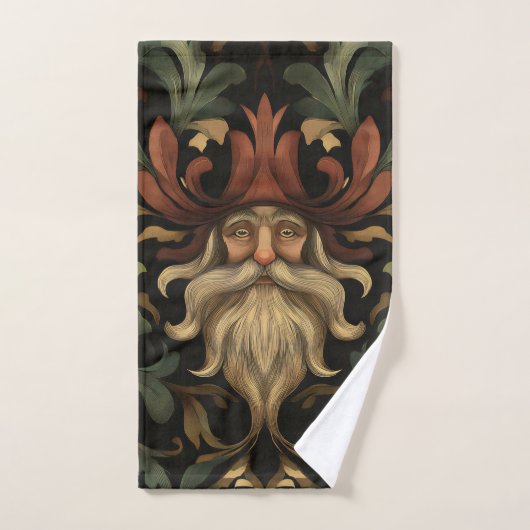 Ornate Imaginaire Gnome (Serviette à main)