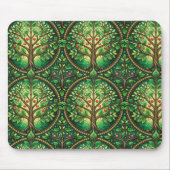 Ornate mousepad design featuring a repeating  muismat (Voorkant)