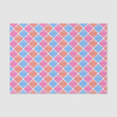 Ornate Patchwork Diamonds Pattern Tissuepapier (Voorkant)