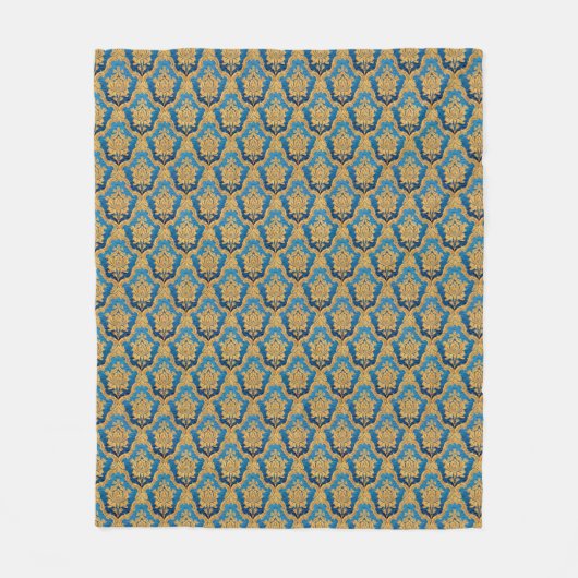 Ornate Pattern Fleece Blanket (Voorkant)