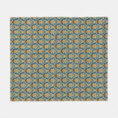 Ornate Pattern Fleece Blanket (Voorkant (Horizontaal))