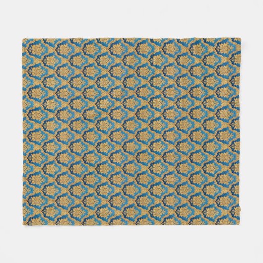 Ornate Pattern Fleece Blanket (Voorkant (Horizontaal))