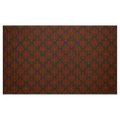 Orné baroque brun tissu damassé (Fat Quarter)