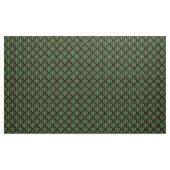 Orné baroque brun tissu damassé (Yard)