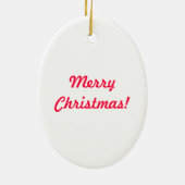 Ornement 1 de Joyeux Noël (Dos)