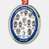 Ornement 1 d'ordures de l'honneur de l'olive (Gauche)