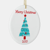 Ornement 2015 d'arbre de Joyeux Noël (Droite)