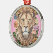 Ornement à crinière de fleur de lion (Gauche)