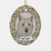 ornement à la mémoire du Terrier Cairn (Droite)