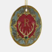 Ornement à monogramme en céramique "Lordly" de Dre (Droite)