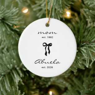 Ornement à noeud papillon Coquette de Maman à Abue