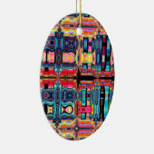 Ornement Abstrait multicolore (Droite)