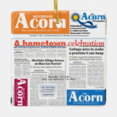 Ornement Acorn Les Deux Côtés Différents (Devant)