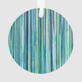 Ornement acrylique à l'eau tombante (dos)