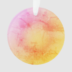 Ornement acrylique au soleil couchant
