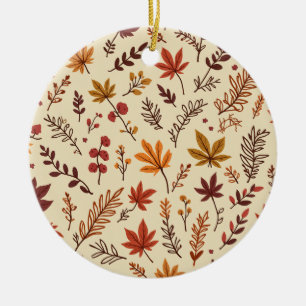 Ornement acrylique automne