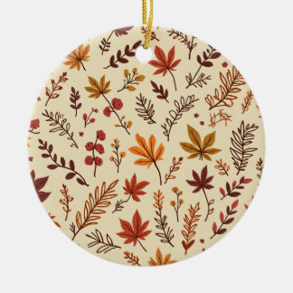 Ornement acrylique automne