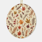 Ornement acrylique automne (Gauche)