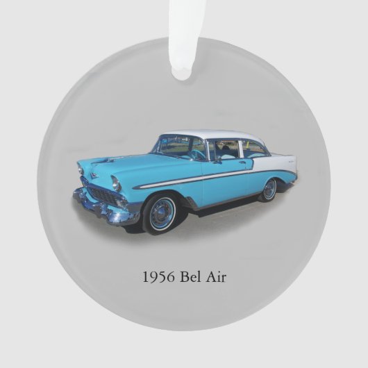 Ornement acrylique Bel AIr 1956 (devant)