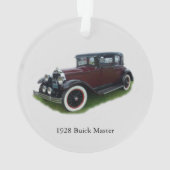 Ornement acrylique Buick Master 1928 (dos)
