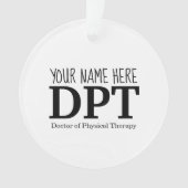 Ornement acrylique, cercle (devant)